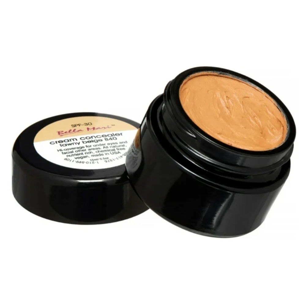 ʕ·ᴥ·ʔ Bella Mari Cream Concealer : Tawny Ivory 140 15ml./0.5oz.